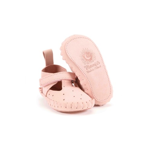 MOCCASIN MOONIE'S CANDY PINK